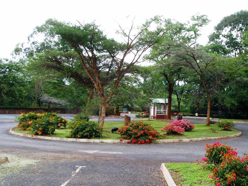 View of main entrance from 5th Street Extension.