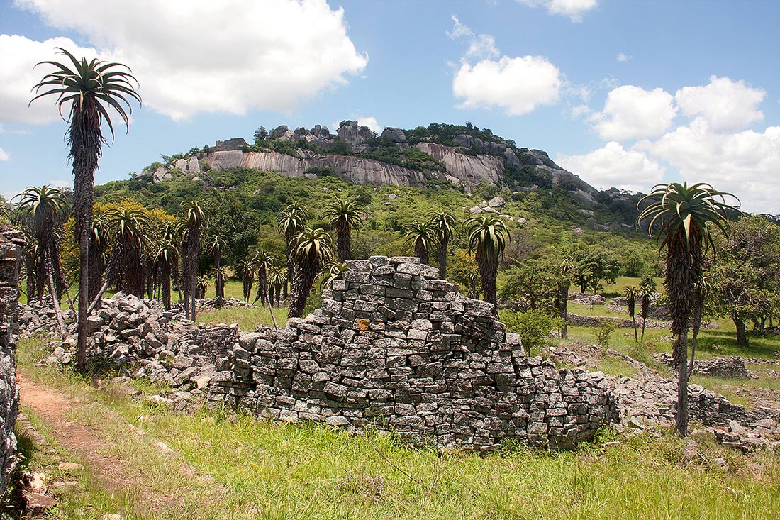 Hill Complex seen from near Great Enclosure.